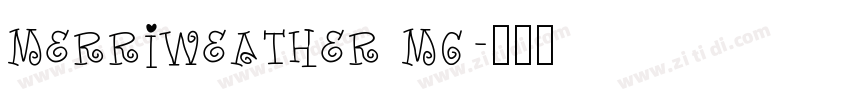 Merriweather MG字体转换